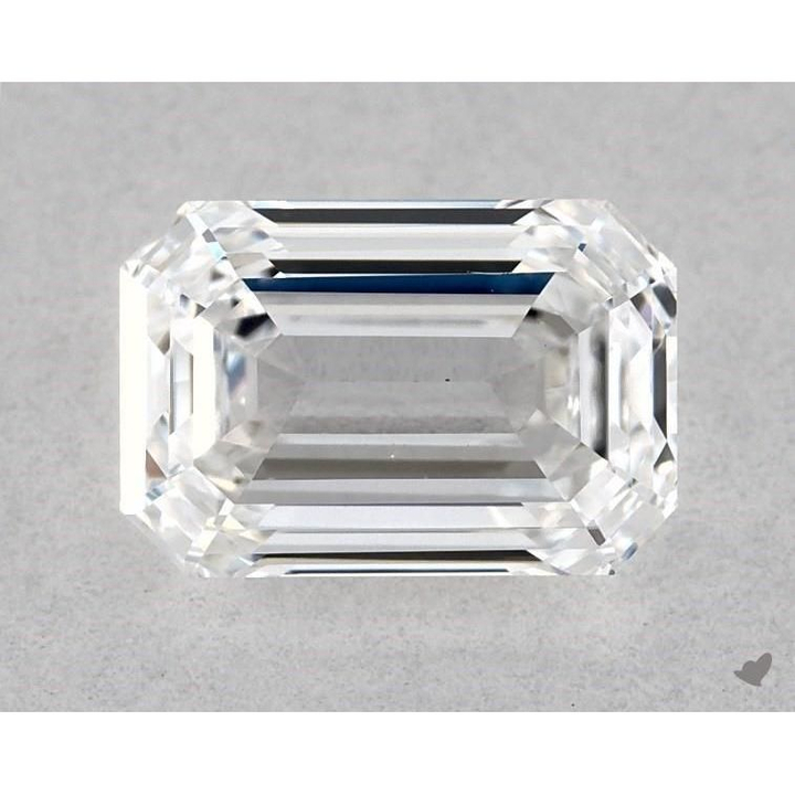 0.89 Carat Emerald Loose Diamond, D, VS1, Ideal, GIA Certified | Thumbnail