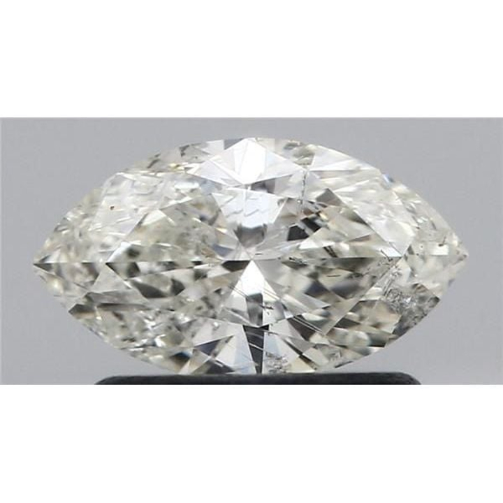 0.59 Carat Marquise Loose Diamond, K, I1, Ideal, GIA Certified