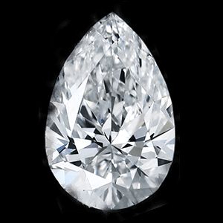 0.50 Carat Pear Loose Diamond, E, I1, Good, GIA Certified | Thumbnail
