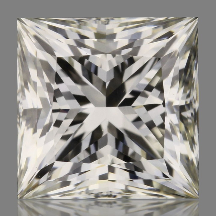 0.92 Carat Princess Loose Diamond, K, VS1, Good, GIA Certified | Thumbnail