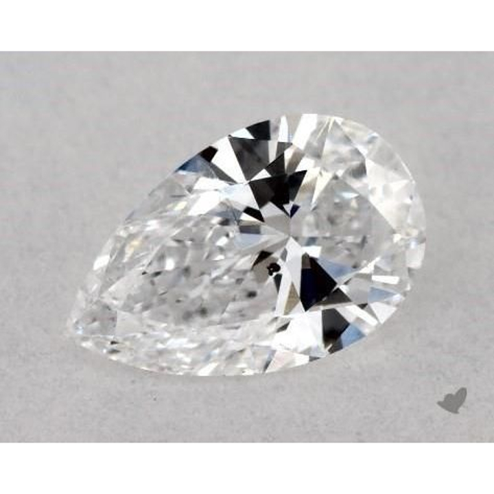 0.36 Carat Pear Loose Diamond, D, SI2, Ideal, GIA Certified