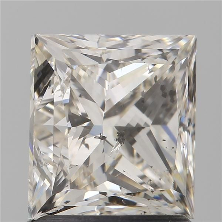 1.73 Carat Princess Loose Diamond, L, I1, Very Good, GIA Certified