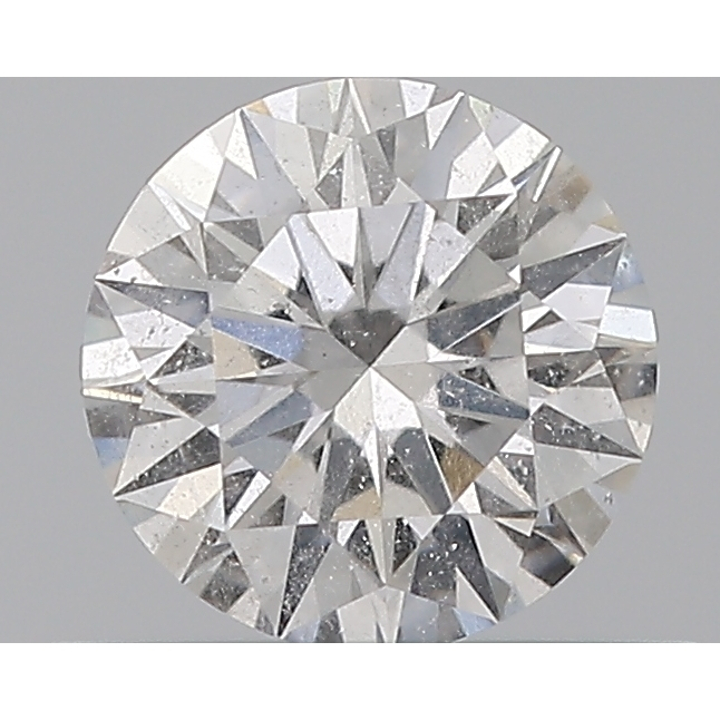 0.40 Carat Round Loose Diamond, E, I2, Super Ideal, GIA Certified | Thumbnail