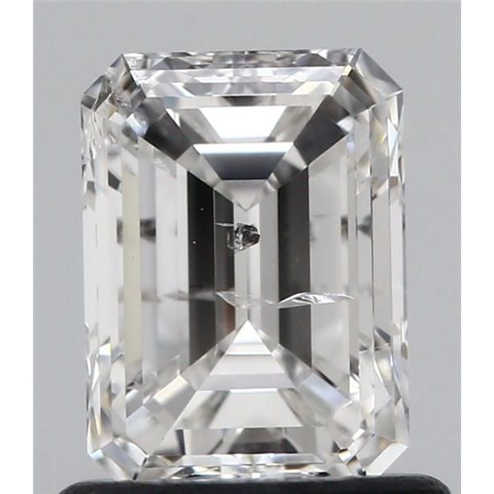 0.93 Carat Emerald Loose Diamond, F, I1, Ideal, GIA Certified