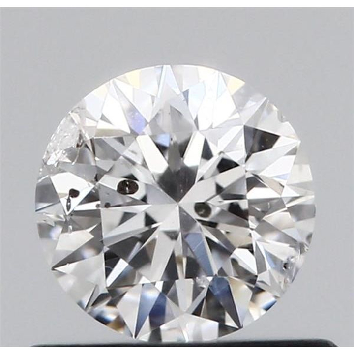 0.50 Carat Round Loose Diamond, D, I1, Excellent, GIA Certified