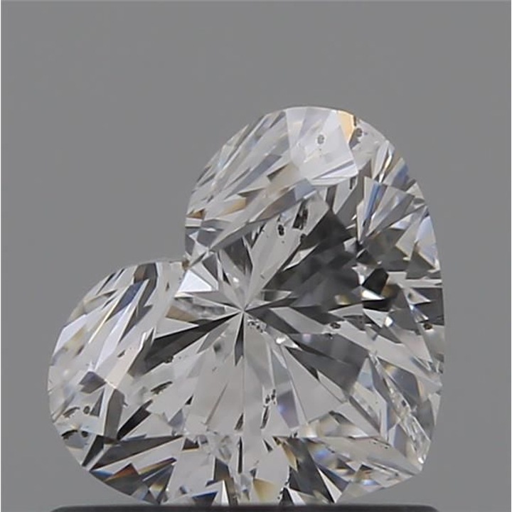 0.70 Carat Heart Loose Diamond, D, SI1, Super Ideal, GIA Certified | Thumbnail
