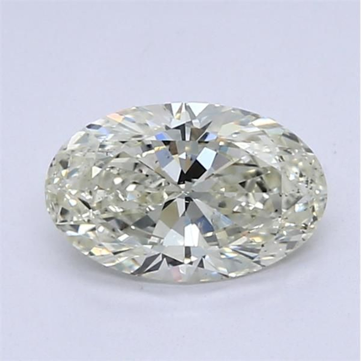0.80 Carat Oval Loose Diamond, L, SI1, Super Ideal, GIA Certified