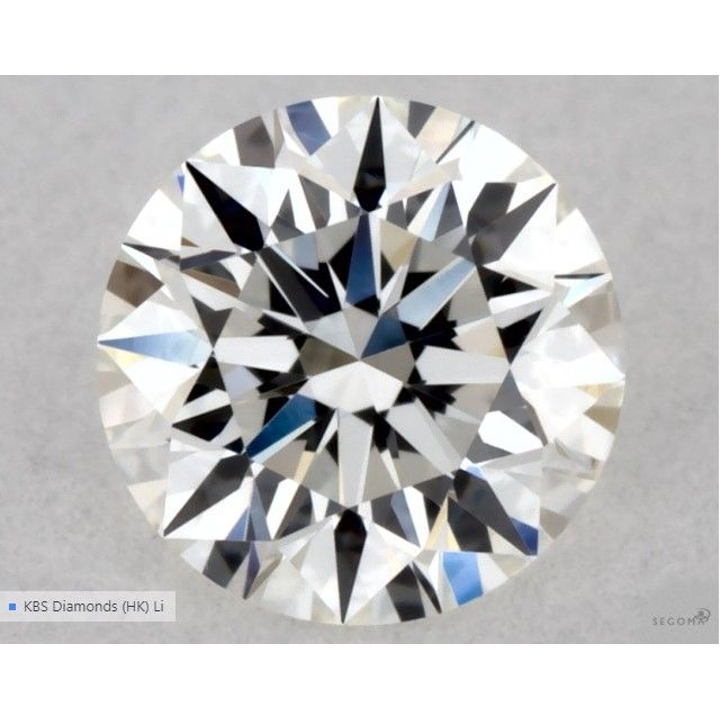0.31 Carat Round Loose Diamond, F, VVS2, Super Ideal, GIA Certified | Thumbnail