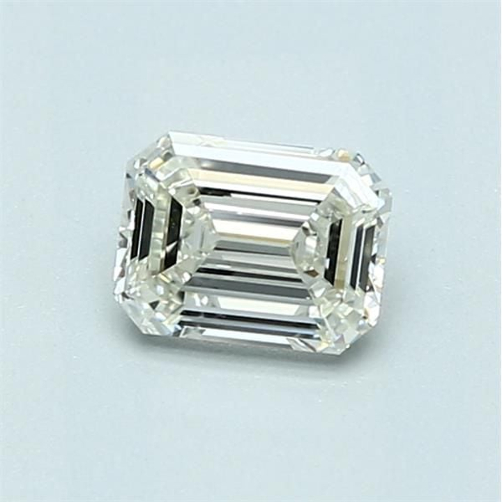 0.60 Carat Emerald Loose Diamond, J, VVS1, Super Ideal, GIA Certified | Thumbnail
