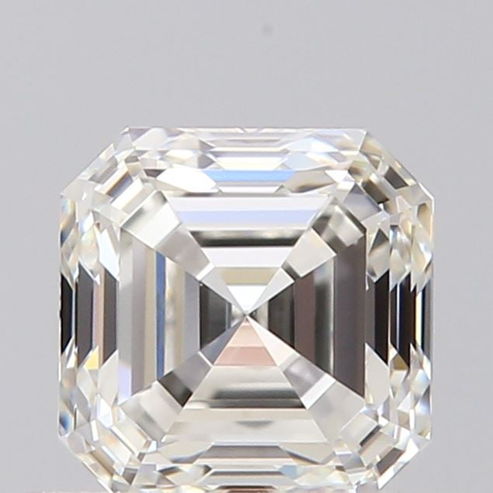 0.62 Carat Asscher Loose Diamond, H, VVS2, Super Ideal, GIA Certified