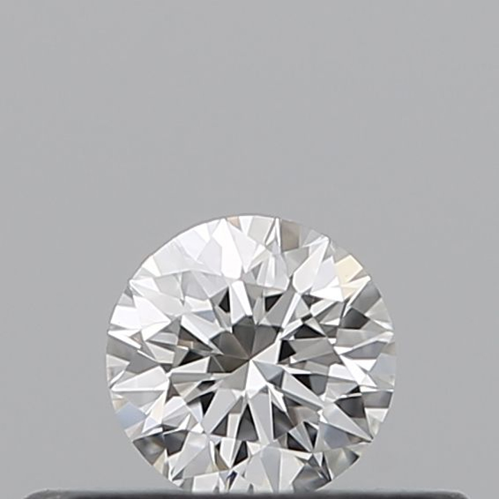 0.19 Carat Round Loose Diamond, G, IF, Super Ideal, GIA Certified