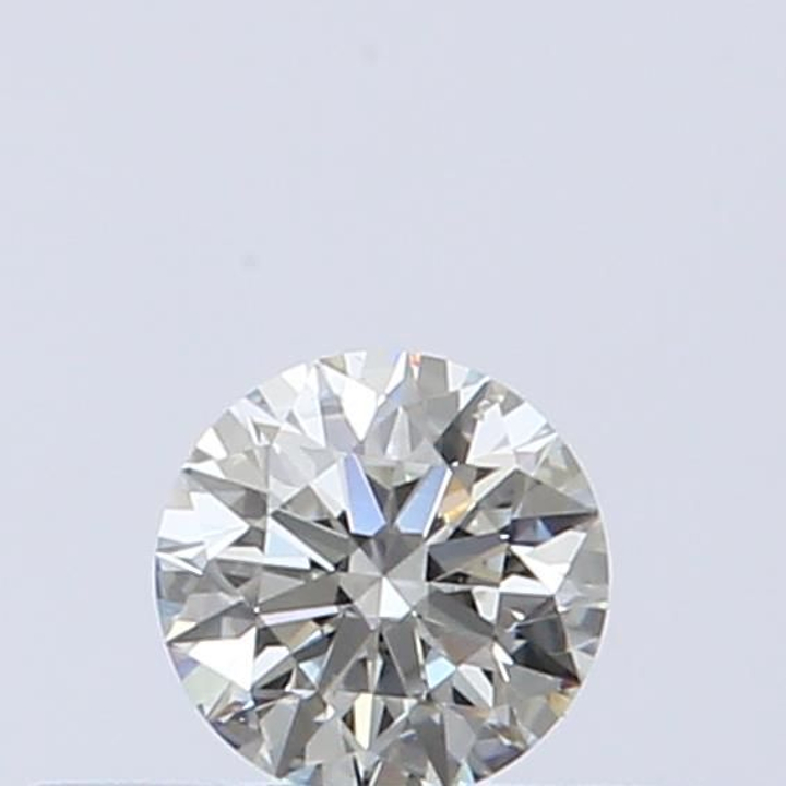 0.19 Carat Round Loose Diamond, D, VVS1, Ideal, GIA Certified