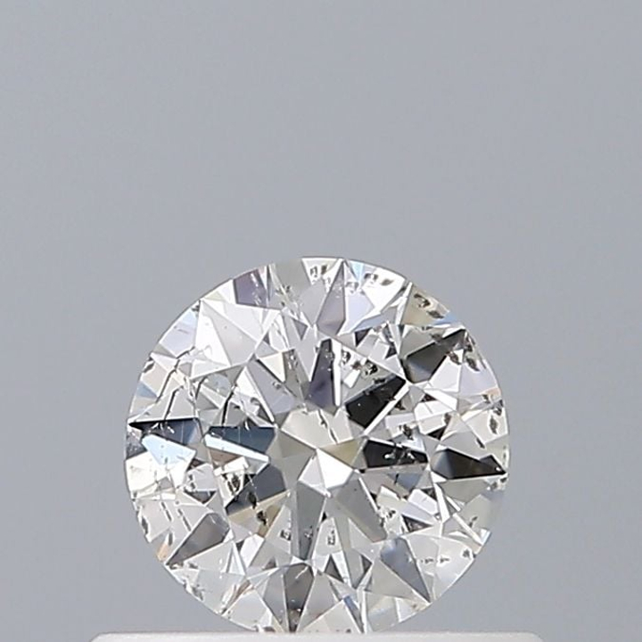 0.40 Carat Round Loose Diamond, F, I1, Super Ideal, GIA Certified | Thumbnail