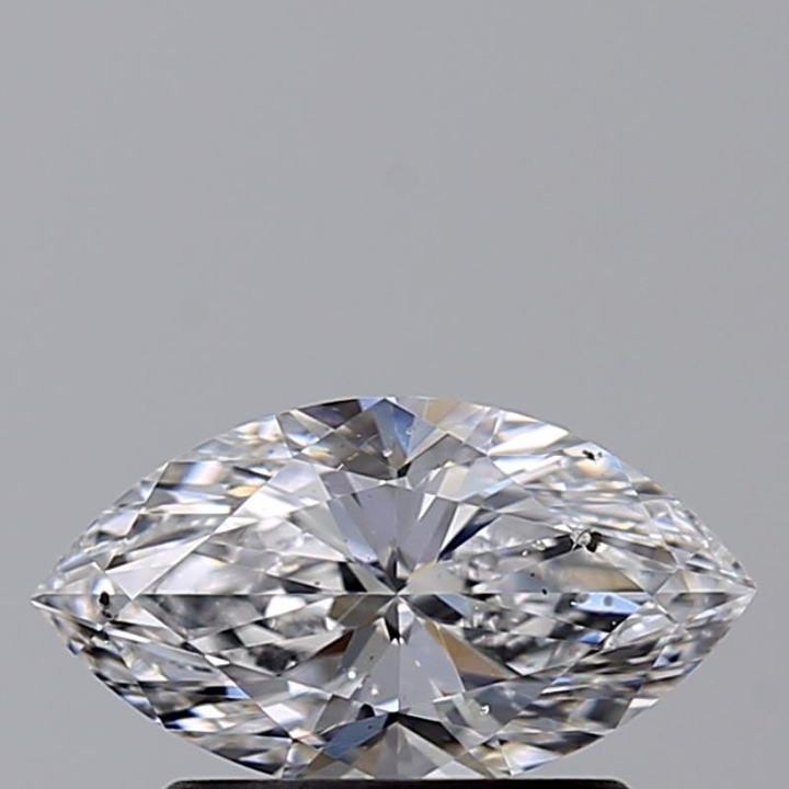 0.72 Carat Marquise Loose Diamond, D, SI2, Ideal, GIA Certified