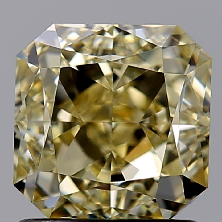 1.63 Carat Cushion Loose Diamond, fancy brown yellow natural even, VVS1, Very Good, GIA Certified
