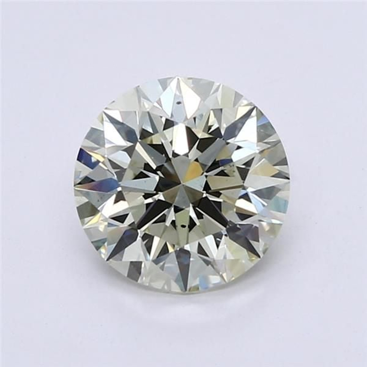 1.71 Carat Round Loose Diamond, M, VS2, Super Ideal, GIA Certified