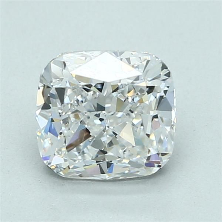 1.51 Carat Cushion Loose Diamond, E, VS2, Ideal, GIA Certified
