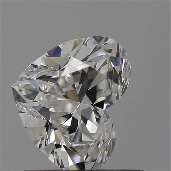 0.70 Carat Heart Loose Diamond, G, VVS1, Super Ideal, GIA Certified | Thumbnail