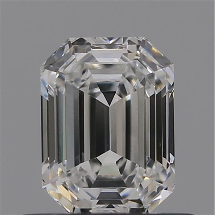 0.60 Carat Emerald Loose Diamond, E, VS1, Excellent, GIA Certified