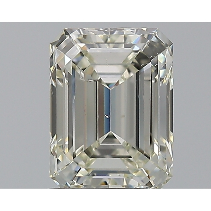 1.60 Carat Emerald Loose Diamond, J, SI2, Super Ideal, GIA Certified