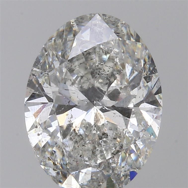1.01 Carat Oval Loose Diamond, H, I1, Ideal, GIA Certified