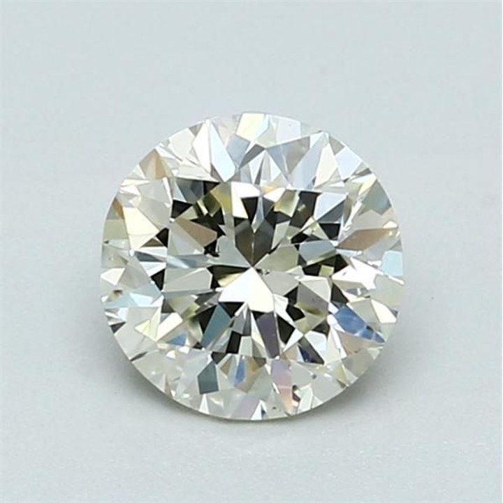 1.00 Carat Round Loose Diamond, M, VS2, Very Good, GIA Certified