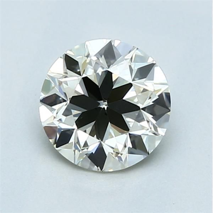 1.00 Carat Round Loose Diamond, M, VS2, Excellent, GIA Certified