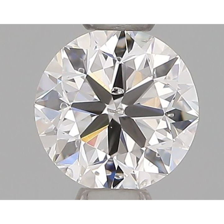 0.41 Carat Round Loose Diamond, D, SI2, Ideal, GIA Certified | Thumbnail