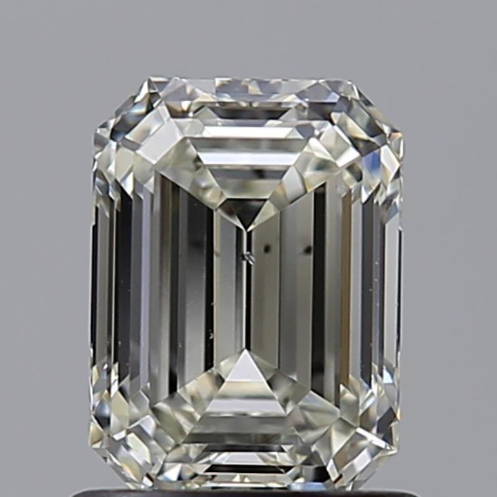1.09 Carat Emerald Loose Diamond, K, SI1, Super Ideal, GIA Certified | Thumbnail
