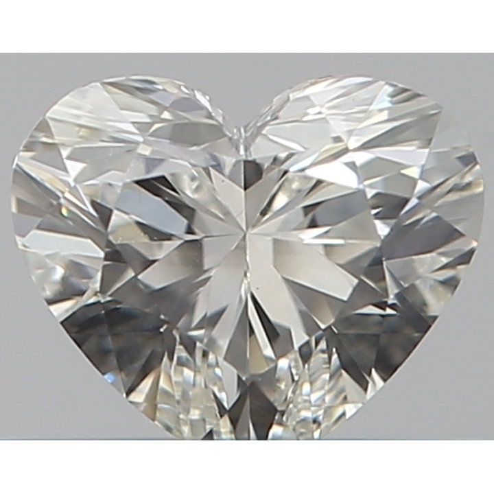 0.31 Carat Heart Loose Diamond, H, VS1, Ideal, GIA Certified | Thumbnail