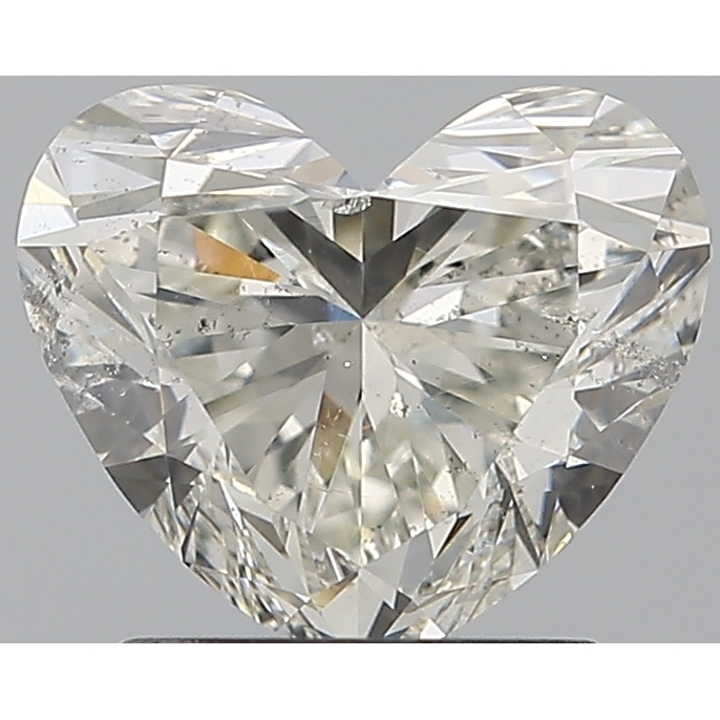 1.52 Carat Heart Loose Diamond, J, SI2, Super Ideal, GIA Certified