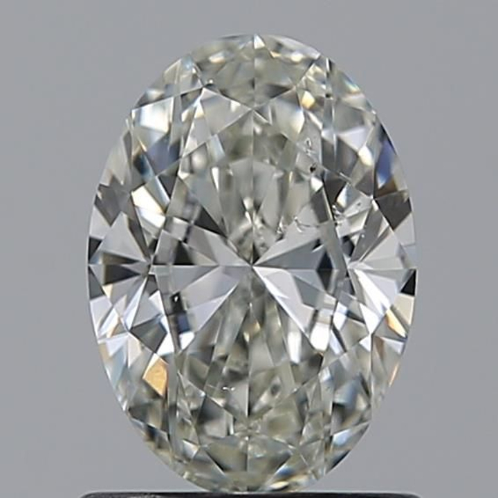 0.80 Carat Oval Loose Diamond, J, SI1, Super Ideal, GIA Certified | Thumbnail