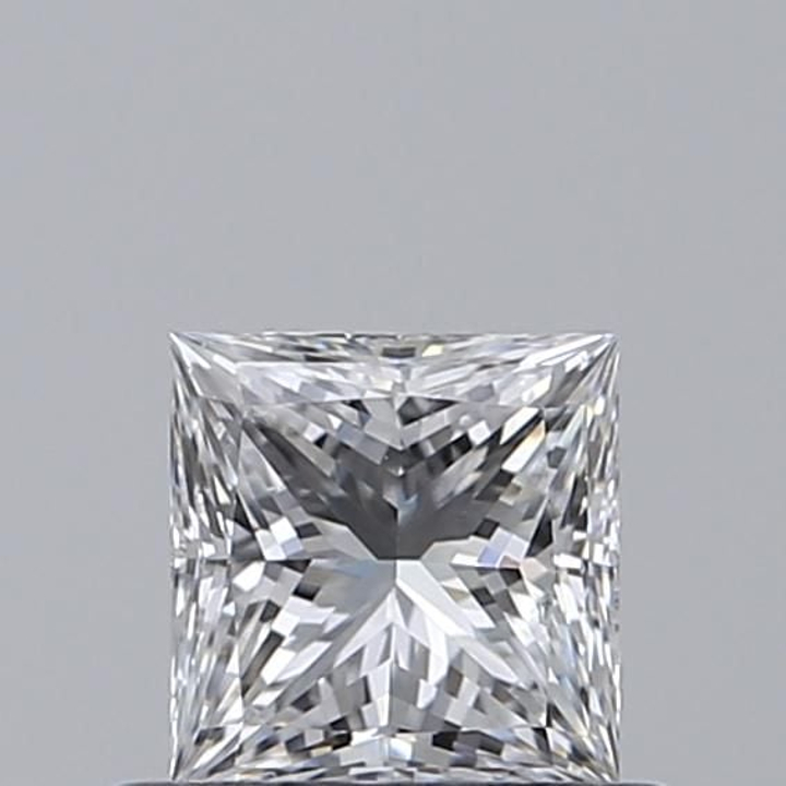 0.50 Carat Princess Loose Diamond, D, SI1, Ideal, GIA Certified