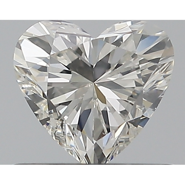 0.51 Carat Heart Loose Diamond, I, VS1, Ideal, GIA Certified | Thumbnail