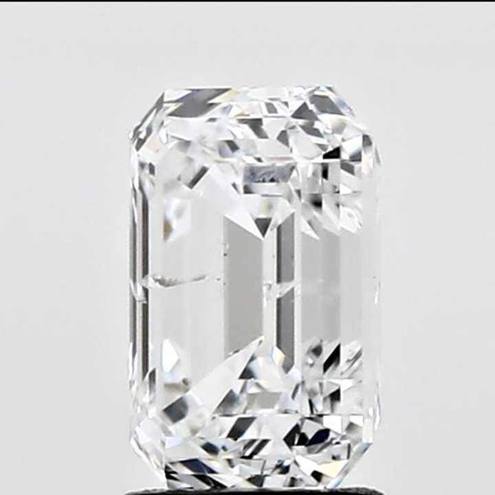 0.50 Carat Emerald Loose Diamond, E, I1, Ideal, GIA Certified | Thumbnail