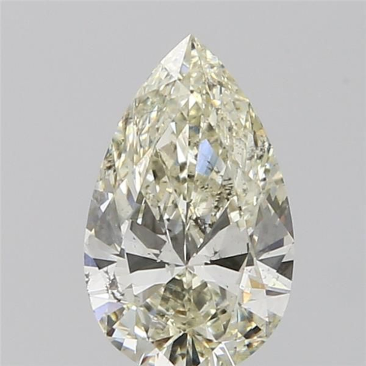 0.72 Carat Pear Loose Diamond, L, SI1, Excellent, GIA Certified