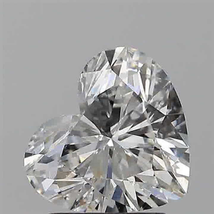 1.51 Carat Heart Loose Diamond, F, SI1, Ideal, GIA Certified | Thumbnail