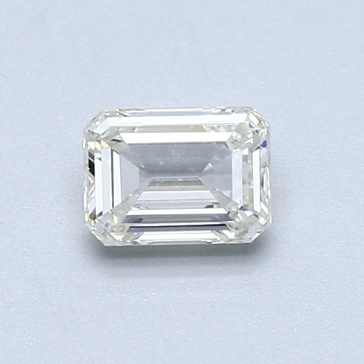 0.50 Carat Emerald Loose Diamond, I, VVS1, Excellent, GIA Certified | Thumbnail