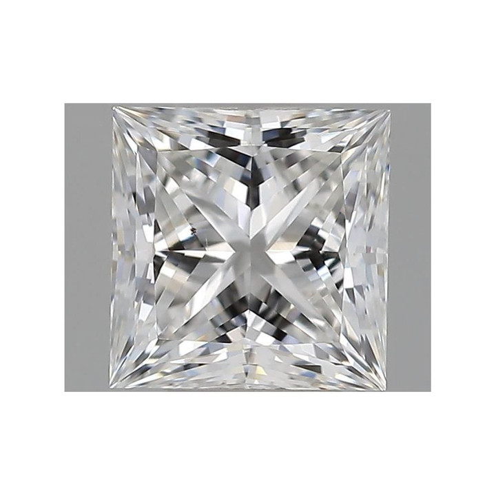 0.50 Carat Princess Loose Diamond, F, VS2, Ideal, GIA Certified | Thumbnail