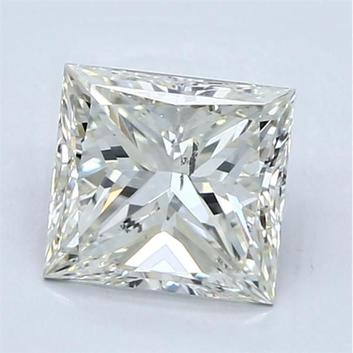 2.01 Carat Princess Loose Diamond, K, SI1, Excellent, GIA Certified | Thumbnail