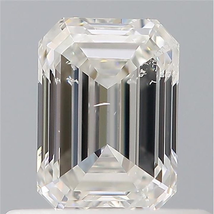 0.50 Carat Emerald Loose Diamond, G, SI2, Super Ideal, GIA Certified