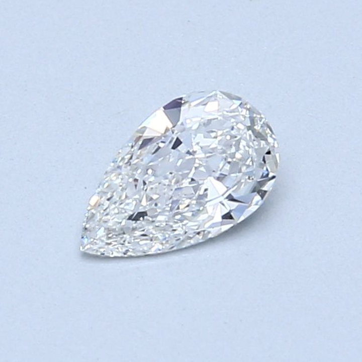 0.38 Carat Pear Loose Diamond, F, IF, Ideal, GIA Certified | Thumbnail