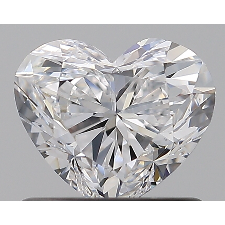 0.69 Carat Heart Loose Diamond, D, VS2, Super Ideal, GIA Certified
