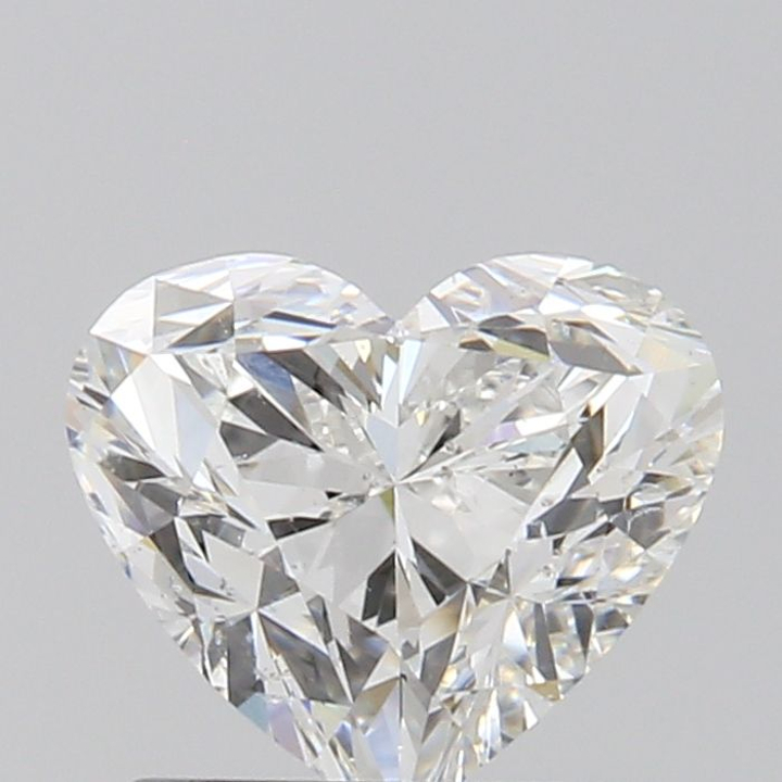 1.00 Carat Heart Loose Diamond, G, SI1, Excellent, GIA Certified