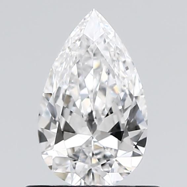 0.55 Carat Pear Loose Diamond, D, VS1, Super Ideal, GIA Certified
