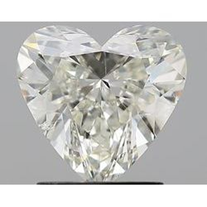1.51 Carat Heart Loose Diamond, K, SI2, Super Ideal, GIA Certified