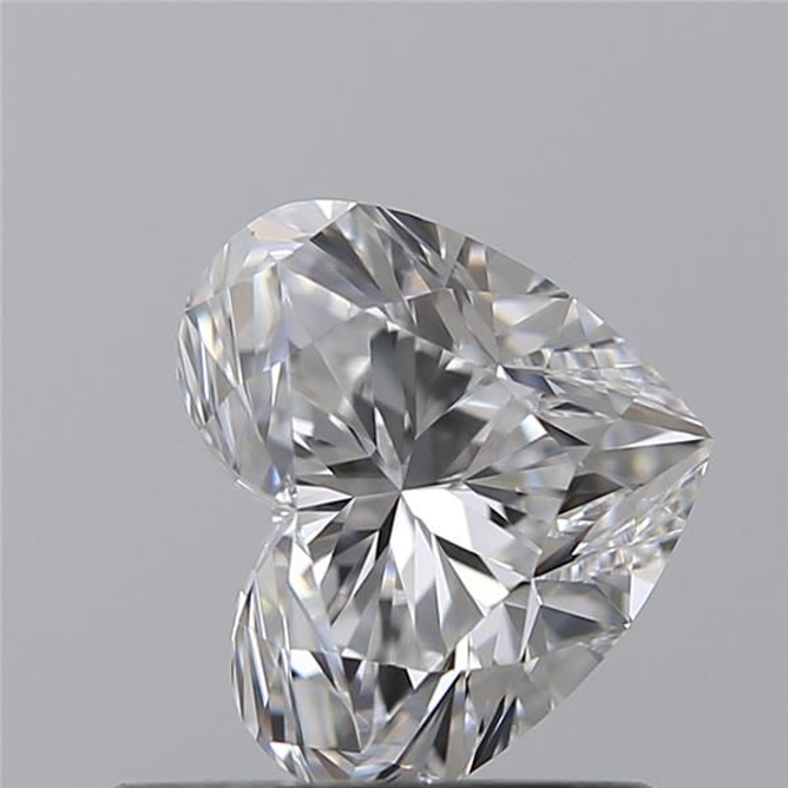 0.70 Carat Heart Loose Diamond, D, VVS1, Super Ideal, GIA Certified | Thumbnail