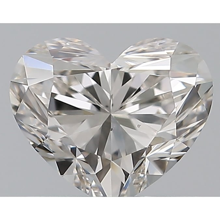 0.73 Carat Heart Loose Diamond, H, VS2, Super Ideal, GIA Certified