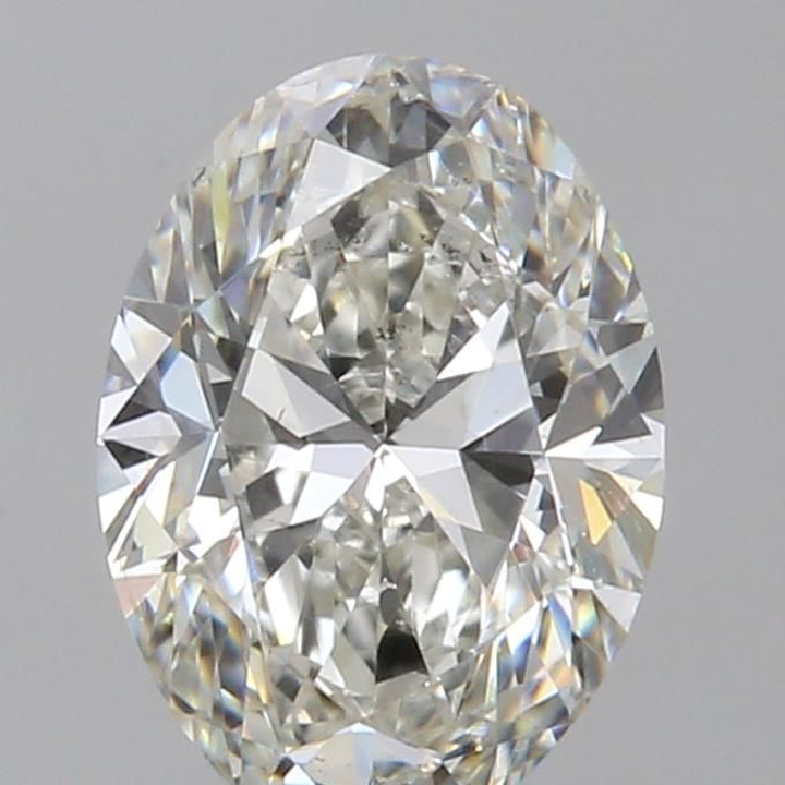 0.60 Carat Oval Loose Diamond, I, SI1, Super Ideal, GIA Certified | Thumbnail