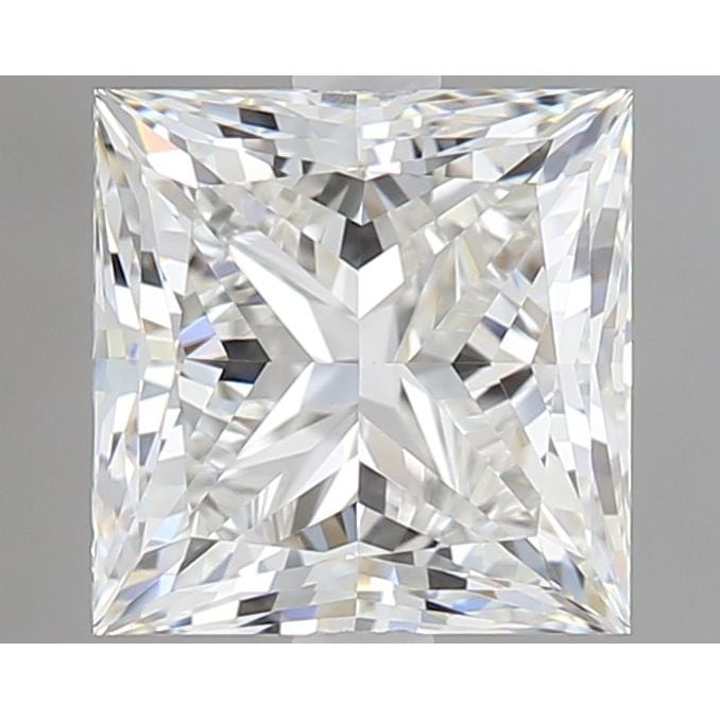 1.50 Carat Princess Loose Diamond, H, VVS2, Super Ideal, GIA Certified